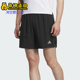 侧开叉跑步训练短裤 Adidas JZ2349 SHORT男士 经典 阿迪达斯正品 ESS