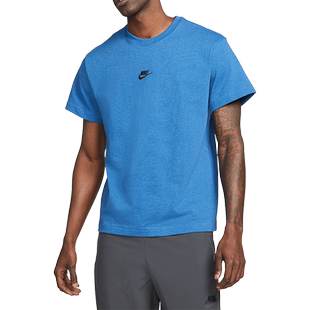 Nike/耐克官方正品夏季男子运动透气休闲圆领简约短袖DN5241-407