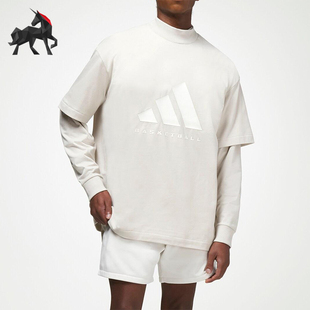 针织休闲短袖 Adidas IJ9999 男女简约宽松经典 款 阿迪达斯正品 夏季