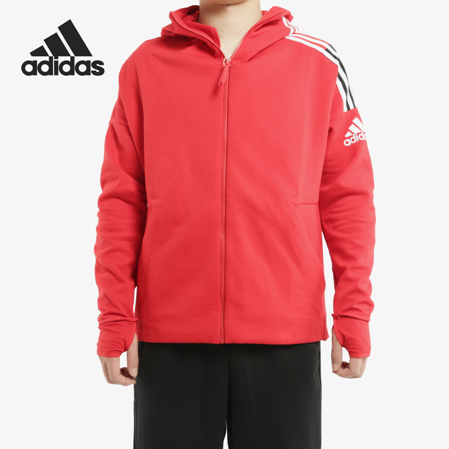 阿迪达斯男子训练夹克外套