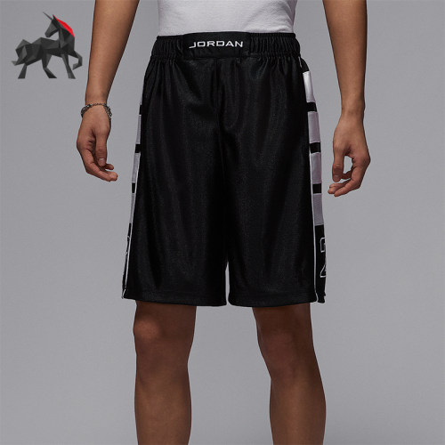 Nike/耐克正品JORDAN男士篮球透气运动休闲拼接短裤HV0561-011