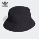 运动遮阳男女渔夫帽HD9719 三叶草新款 Adidas 阿迪达斯正品
