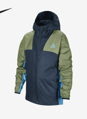 Nike/耐克正品Sportswear大童梭织连帽宽松夹克FD3149-478