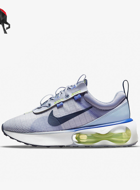 Nike/耐克正品AirMax空新款女白蓝色低帮经典透气篮球鞋DA319-02