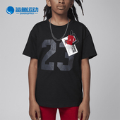 Nike 010 T恤HQ7237 耐克正品 JORDAN大童柔软透气运动休闲短袖
