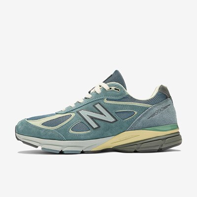 New Balance新百伦正品AURALEE990v4男女同款低帮跑步鞋U990AL4