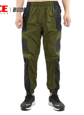 Nike/耐克正品秋冬休闲男子拼接梭织宽松训练运动长裤BV5216