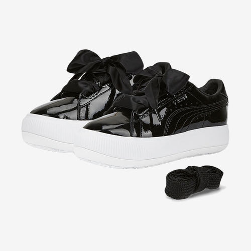 Puma彪马正品SUEDE MAYU Mayu Heart Patent女板鞋385967-02