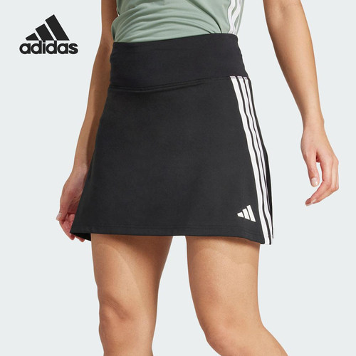 Adidas/阿迪达斯正品2025夏季款女士经典运动透气半身裙JP1157