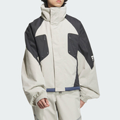 男士 新款 拼接户外保暖高领棉服JM6144 阿迪达斯正品 Adidas