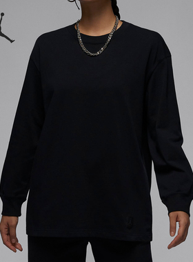 Nike/耐克官方正品Air Jordan女士圆领休闲运动卫衣FD7174-010