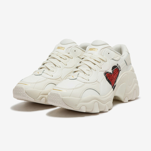 彪马正品 新款 Puma 2024春季 女士厚底耐磨爱心休闲鞋 398674