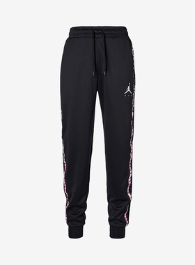 Nike/耐克正品JORDAN新款男黑色有弹力合身经典束脚裤CJ9474-010