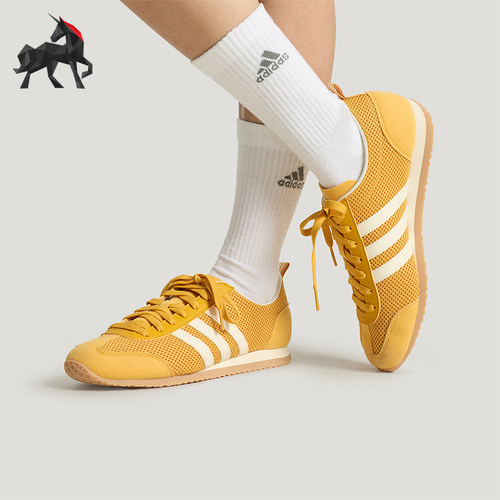 Adidas/阿迪达斯正品VS JOG 2.0男女低帮系带薄底休闲鞋KH7652