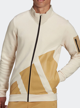 Adidas/阿迪达斯正品FLEECE JACKET M男子时尚运动夹克外套HI1188