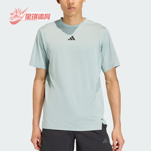 Adidas/阿迪达斯正品2026年男士轻便经典透气舒适短袖T恤KE9931