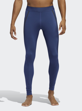 Adidas/阿迪达斯正品男士运动健身经典训练跑步紧身长裤FL4361