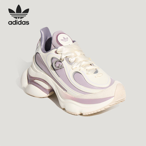 Adidas/阿迪达斯正品新款女士经典厚底运动低帮休闲老爹鞋LA3791