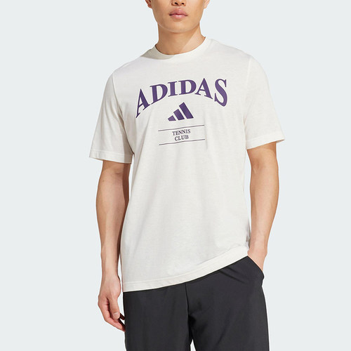 Adidas/阿迪达斯正品HRTG TNS G T男士复古经典网球短袖T恤KA0996