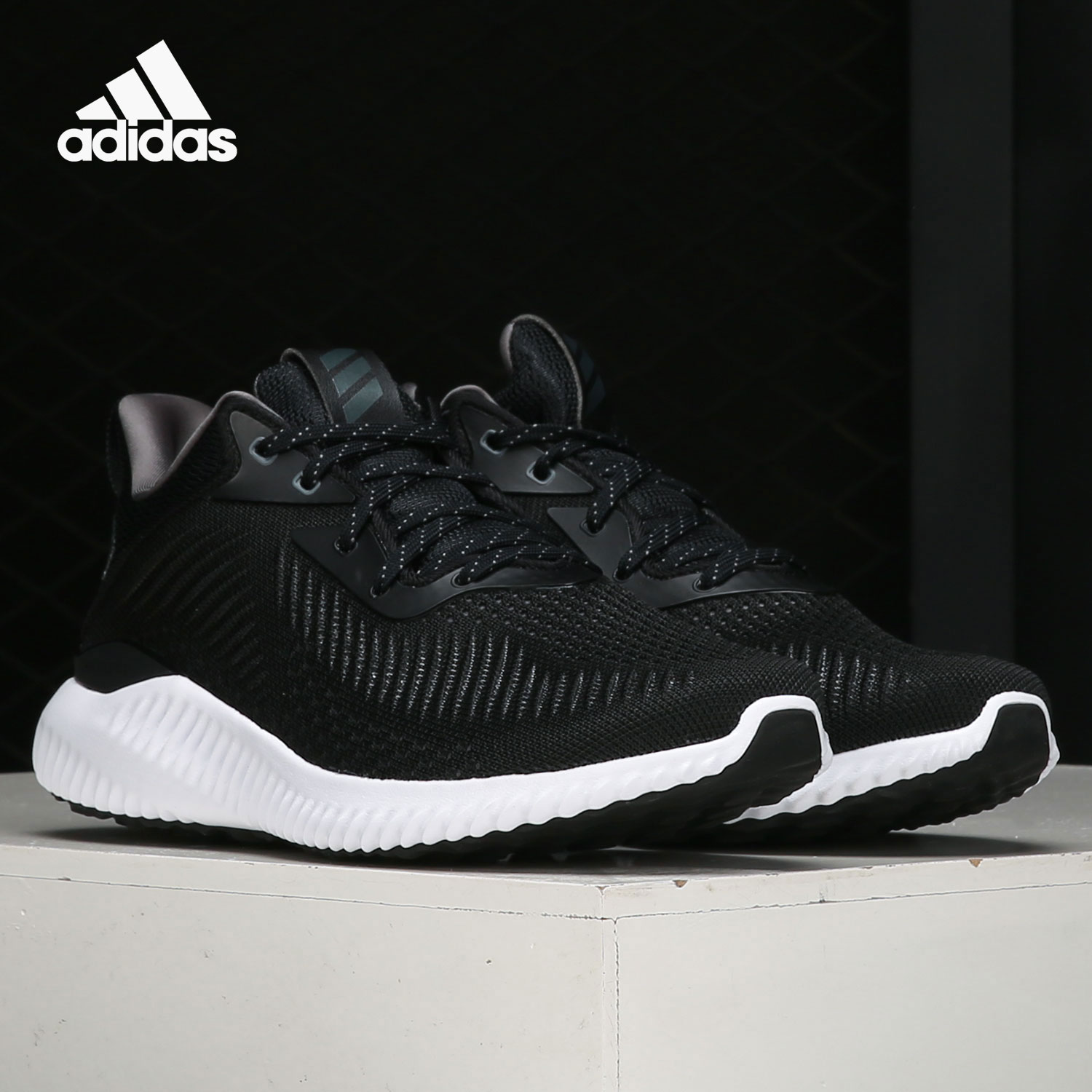 Adidas/阿迪达斯正品 Alphabounce EK阿尔法男女跑步鞋 GW2268-封面