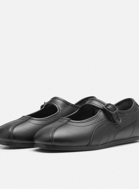 Puma/彪马官方正品Tacklete新款女黑色贴合休闲玛丽珍鞋408551-01