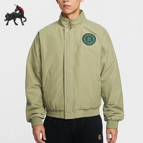 Nike/耐克正品2025秋季款男士日常立领刺绣运动外套HQ1745-276