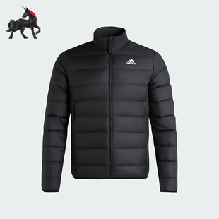 Adidas/阿迪达斯正品冬季男士立领保暖运动休闲简约羽绒服KG3150