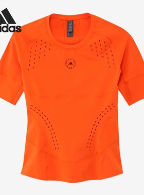 Adidas/阿迪达斯正品SMC女子训练运动上衣圆领短袖T恤FU6239