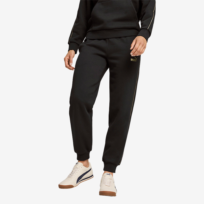 彪马女士运动休闲透气束脚长裤