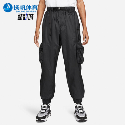 耐克男子工装多口袋刺绣运动长裤