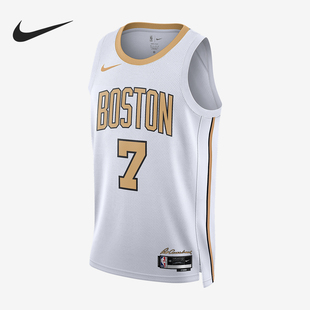Nike/耐克正品NBA男士透气印花运动无袖背心T恤HM5974-105