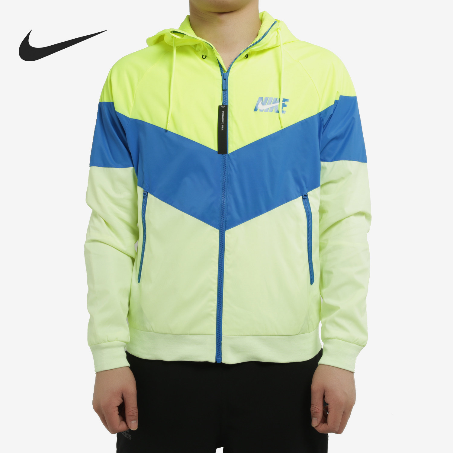 Nike/耐克正品男风行者防风春夏梭织拼接夹克衫外套AJ1397-716