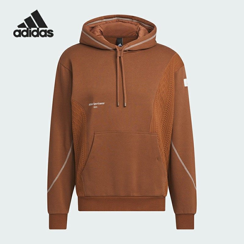 Adidas/阿迪达斯正品冬季新款男子针织加绒连帽卫衣IQ1365,运动服/休闲服装,运动卫衣/套头衫,淘宝优惠券,粉丝福利购,淘宝优惠卷