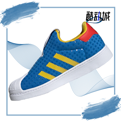 阿迪达斯低帮运动风休闲鞋