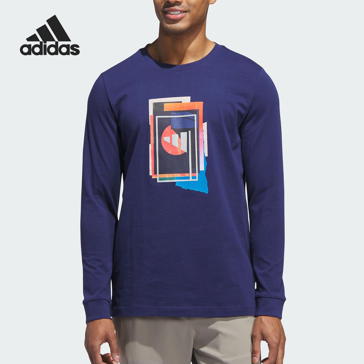 Adidas/阿迪达斯官方正品2025夏季款男士高尔夫运动长袖JX1755,运动服/休闲服装,运动T恤,淘宝优惠券,粉丝福利购,淘宝优惠卷