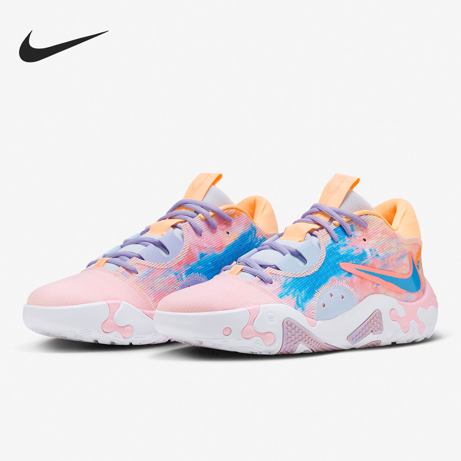 Nike/耐克正品PG 6保罗乔治6代男女减震实战篮球鞋DO9823-100