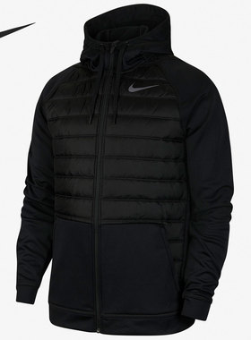 Nike/耐克正品新款男子跑步训练防风保暖运动连帽外套 CZ4342-010