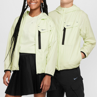 Nike/耐克正品新款大童轻盈梭织休闲运动连帽外套FZ4905-303