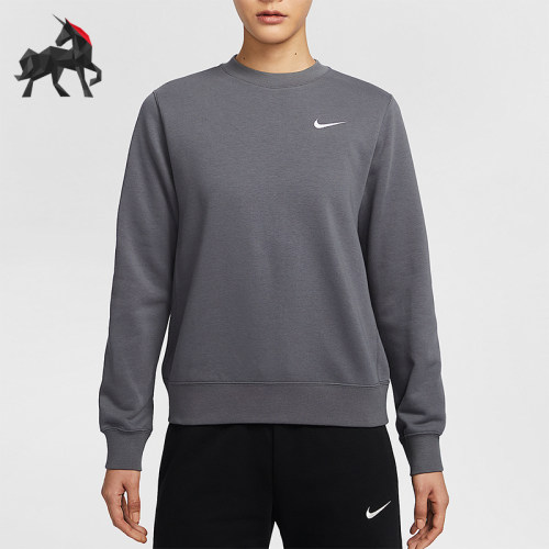 Nike/耐克正品TEAM CLUB女士保暖运动宽松休闲卫衣IB8752-021