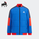 Adidas 2025小童休闲宽松保暖双面穿运动棉服HY0564 阿迪达斯正品