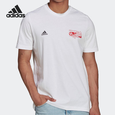 阿迪达斯正品男士短袖透气T恤