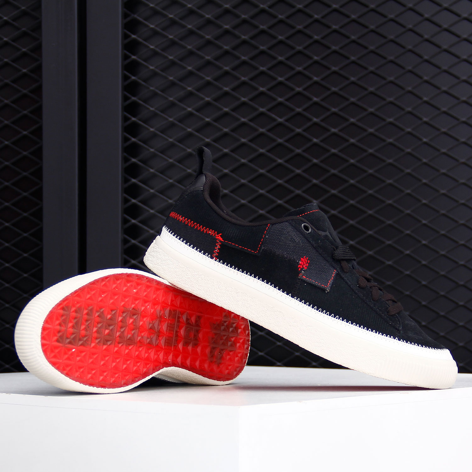 Puma/彪马正品 Clyde Reform男女拼接帆布低帮休运动鞋 372337