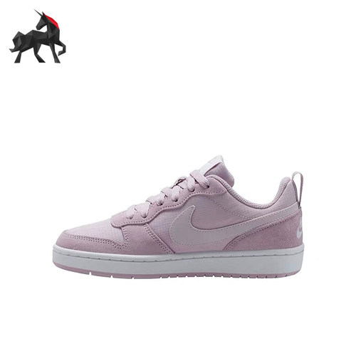 Nike/耐克正品CourtBorough新款紫白色经典街头板鞋CD6144-500