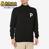 男士 新款 经典 简约运动休闲高领长袖 Puma 毛衣624879 彪马正品