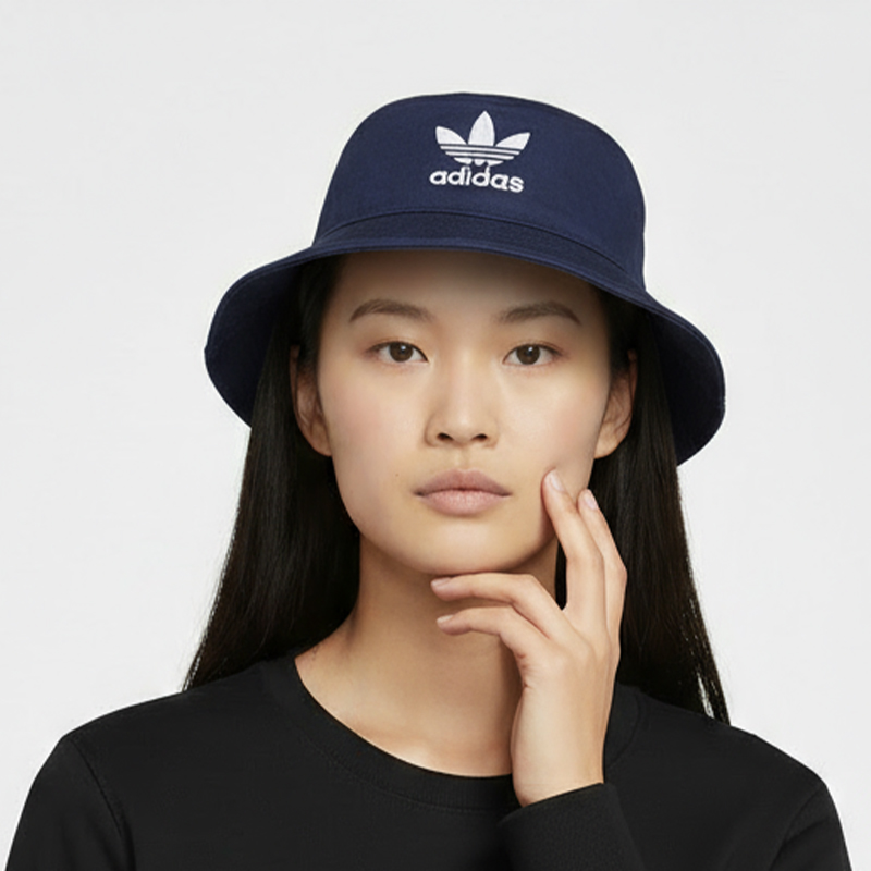 Adidas/阿迪达斯正品三叶草BUCKET HAT AC男女休闲渔夫帽 ED9384