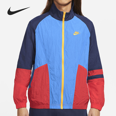 耐克运动休闲外套立领拉链夹克