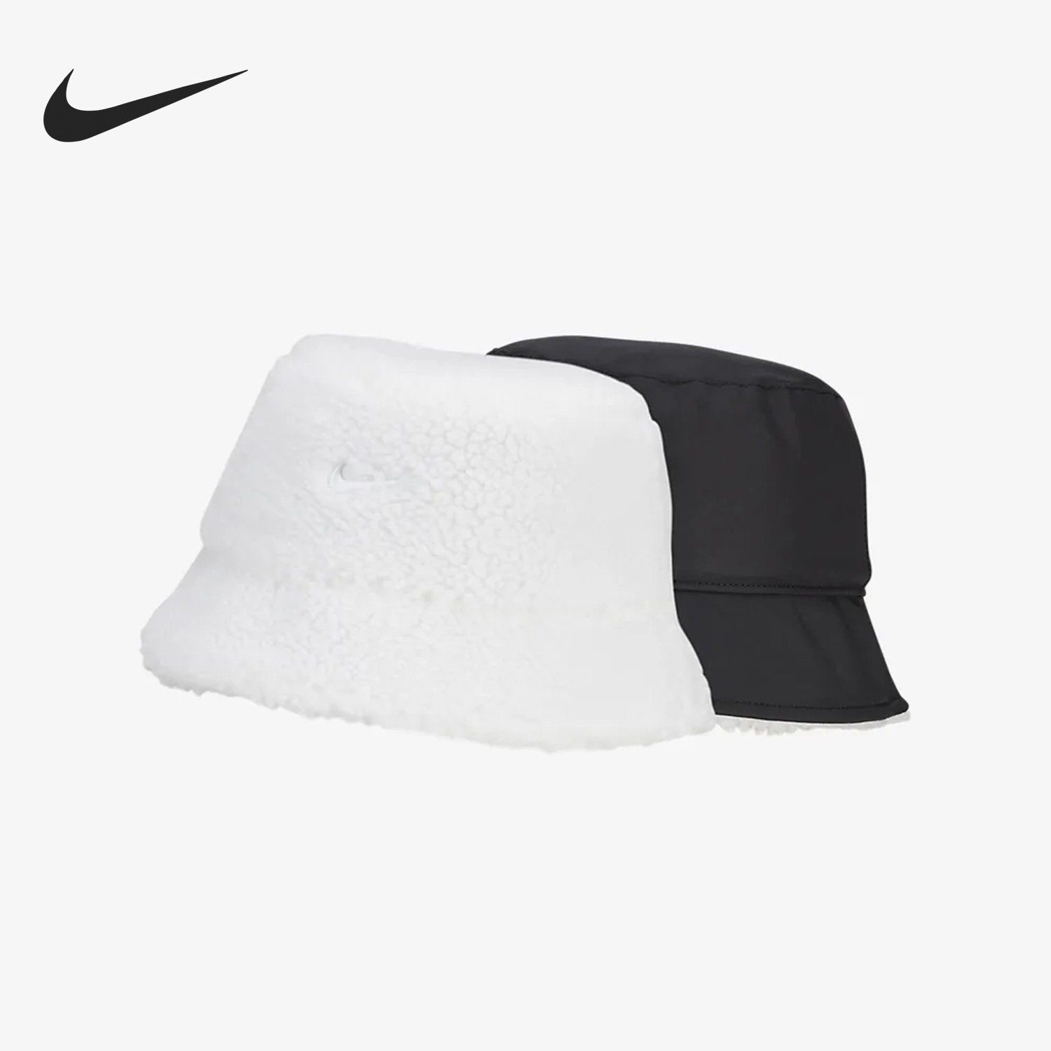 nike/耐克官方正品冬季新款男女仿羊羔绒双面加绒帽子dv3165-100