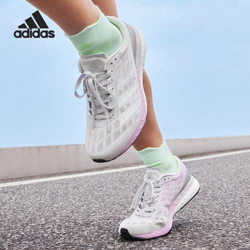 阿迪达斯正品女士跑步鞋