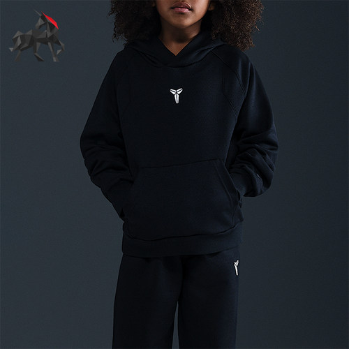 Nike/耐克正品春季新款大童休闲加绒保暖宽松卫衣HJ1028-010