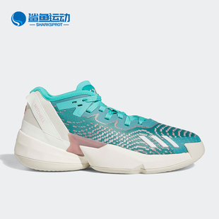 Adidas/阿迪达斯正品米切尔4代男女运动实战耐磨篮球鞋HR0718
